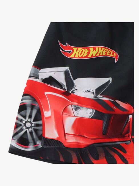 Hot Wheels Badeshorts, Sort