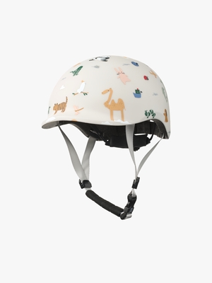 LIEWOOD Milly Cykelhjelm Str. S for Børn, Around the World/Sandy