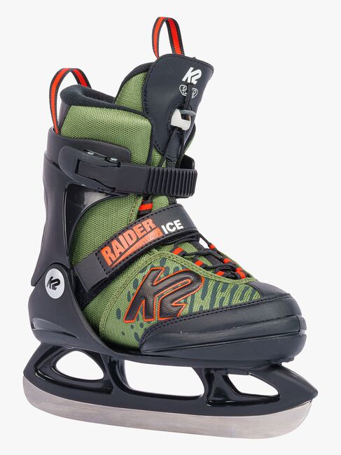 K2 Raider Ice Skøjter, Grøn/Orange