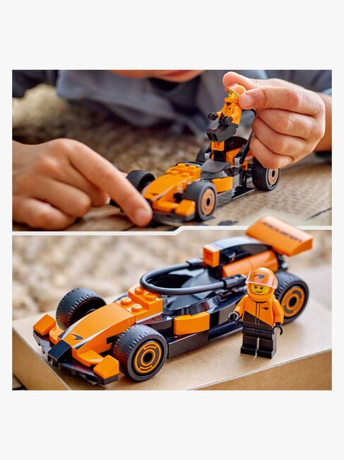 LEGO City 60442 F1-kører med McLaren-racerbil