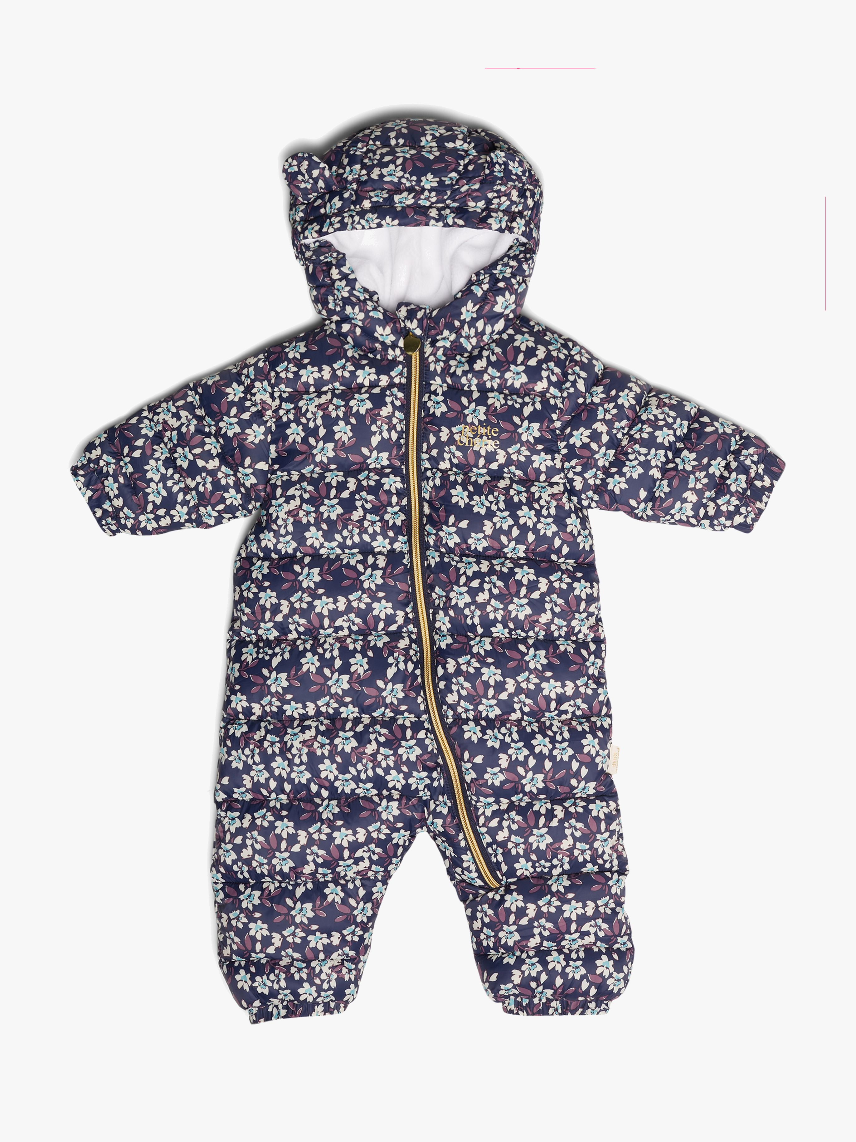 Petite Chérie Atelier Elise Køredragt, Peacoat Flower, Str. 80