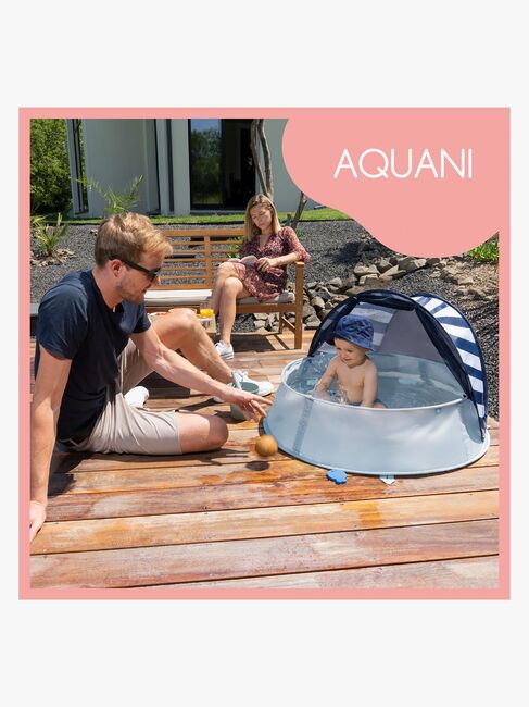 BabyMoov UV-Telt, Blue/White