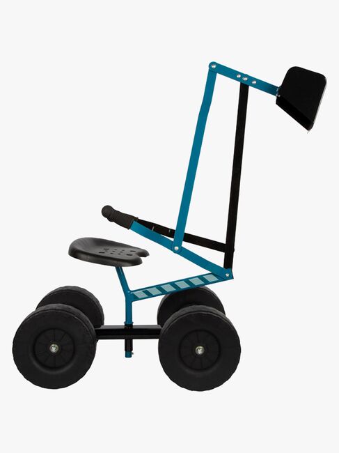 Small Foot Gravemaskine med Hjul, Blå