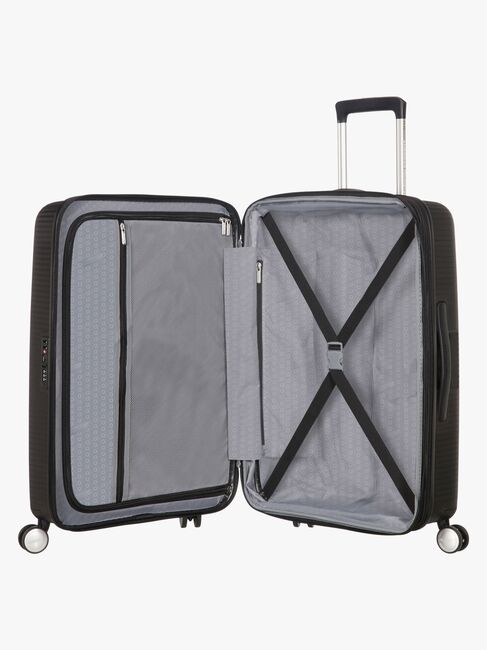 American Tourister Soundbox Spinner Kuffert 97L, Bass Black