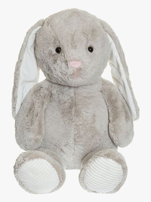 Teddykompaniet Jessica Kanin 100 cm, Grå