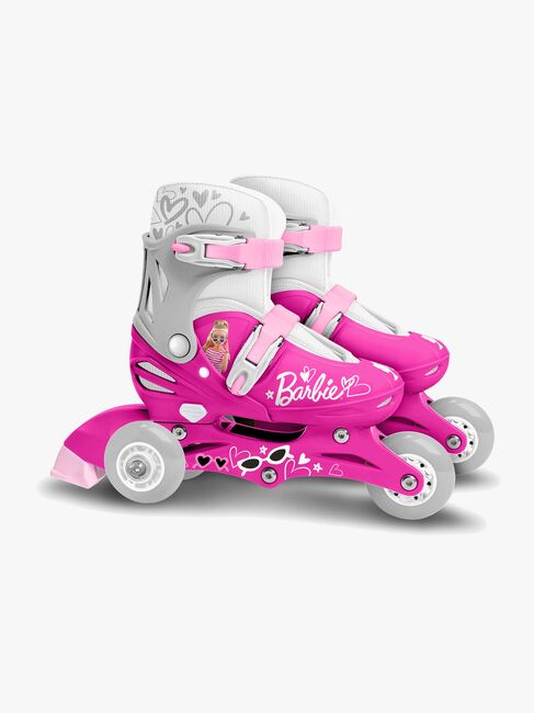 Stamp Barbie Justerbar 2-i-1 Inliners Størrelse 27-30, Pink