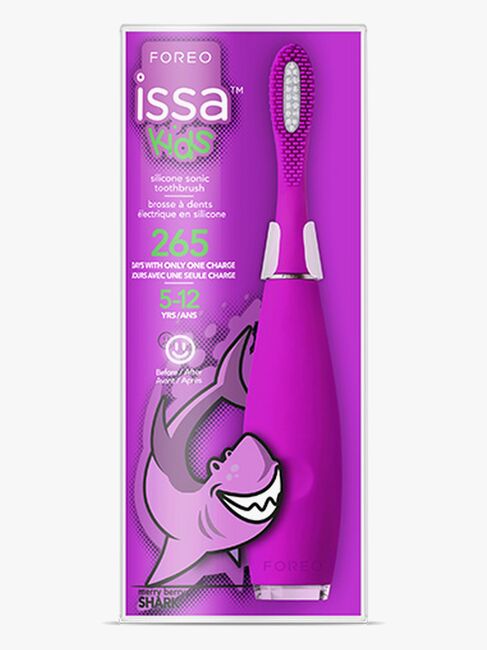 Foreo ISSA Kids Elektrisk Tandbørste, Merry Berry Shark
