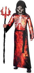 Amscan Kostume Brændende Skelet