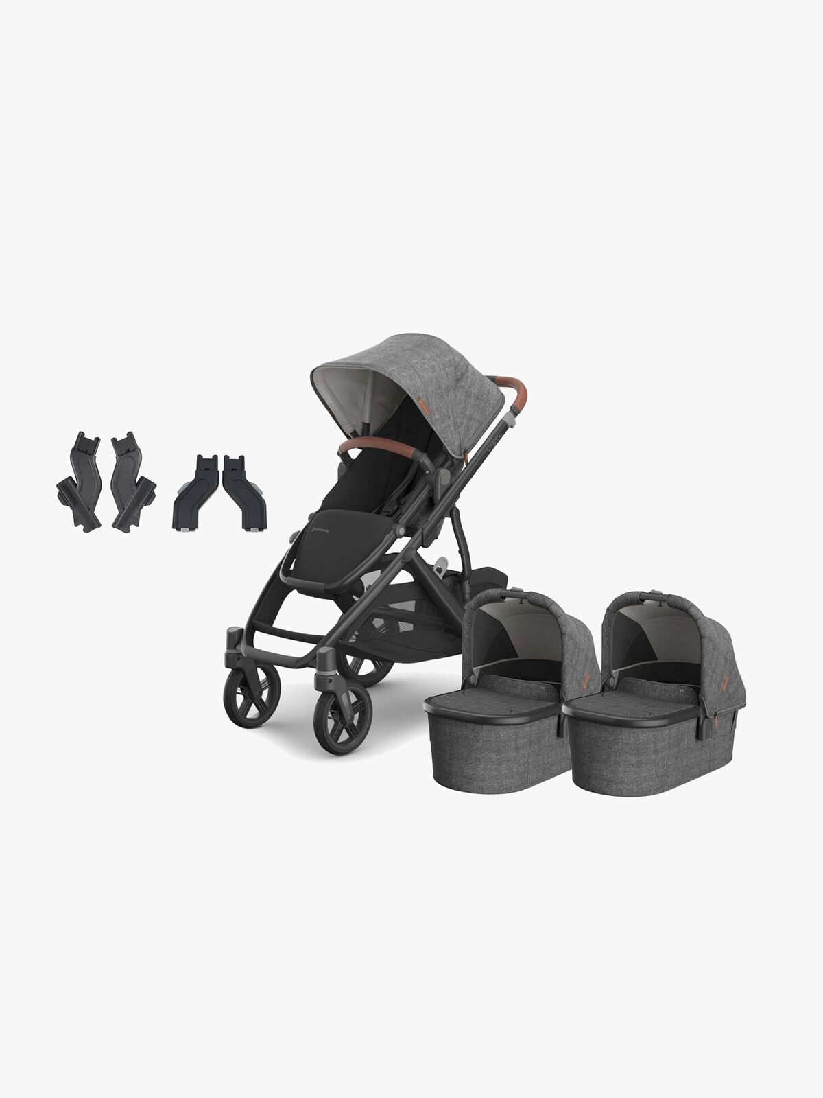 UPPAbaby Vista V3 Tvillingevogn, Greyson
