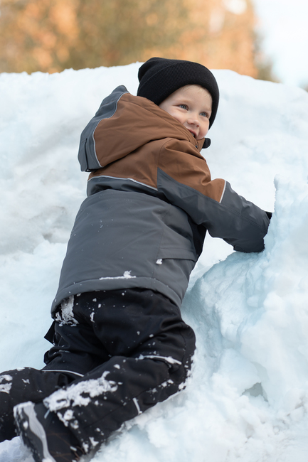 Lindberg Alpine Vinterjakke, Cayenne/Anhracite