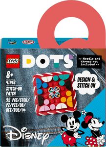 LEGO DOTS 41963 Mickey Mouse og Minnie Mouse påsyningsmærke
