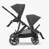 Cybex GAZELLE S Tvillingevogn, Moon Black/Black