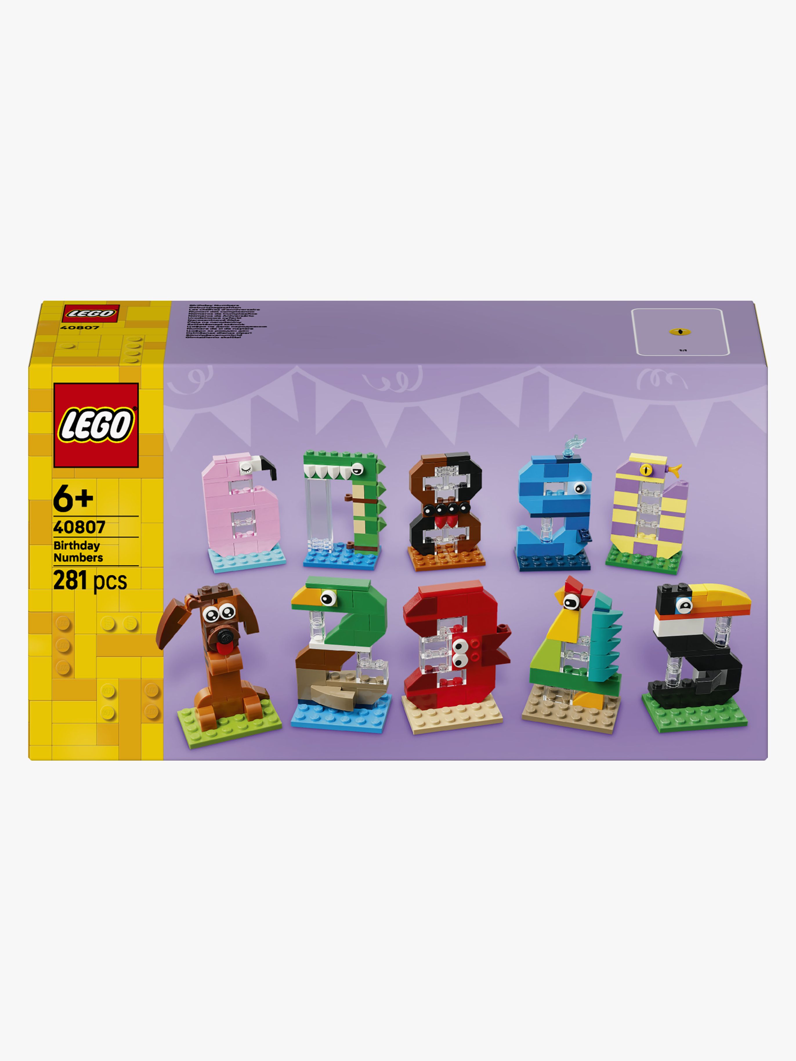 LEGO LEGO Iconic 40807 Fødselsdagstal