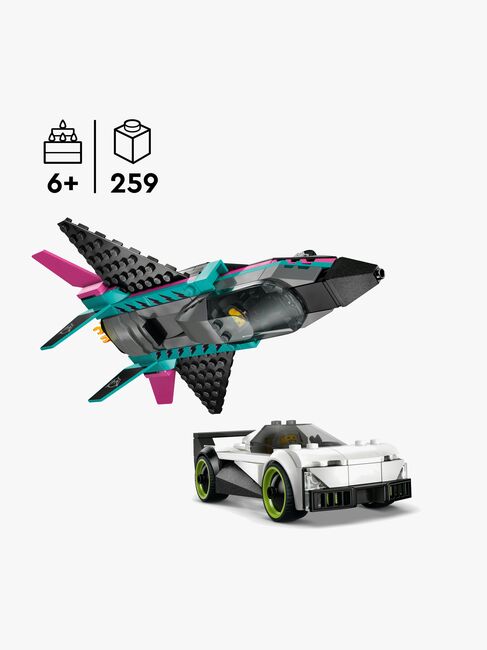 LEGO City 60489 Jetfly mod racerbil