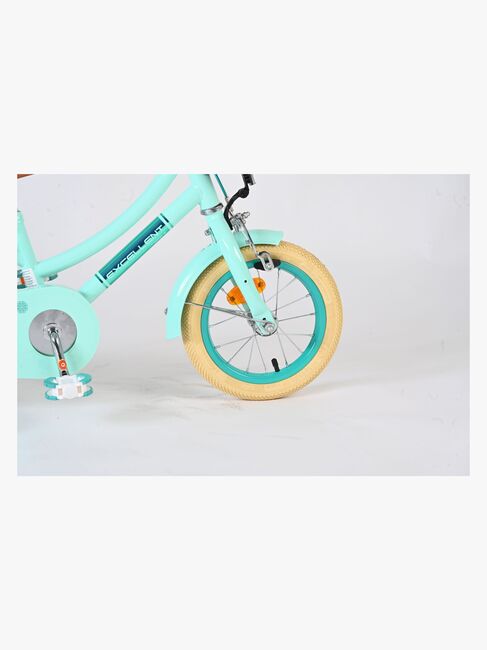 Volare Excellent Cykel med Kurv 12 Tommer, Grøn