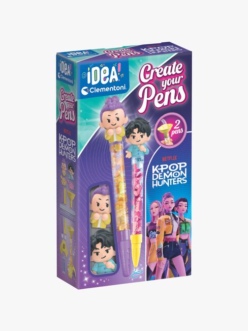 Clementoni Idea! K-Pop Demon Hunters Create Your Pens Penne Rumi Og Jinu 8010KPDH-56-2540_3a.jpg