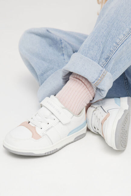 Nordbjørn Fido Sneakers, Hvid/Lyserød