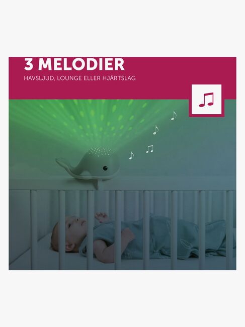 ZAZU Wally Havprojektor, Lyserød