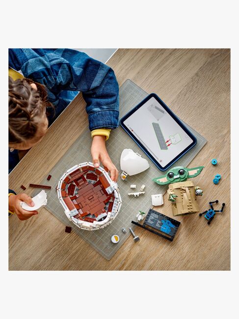 LEGO Star Wars 75403 Grogu med svævevogn