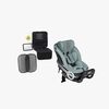 BeSafe Stretch Autostol Inkl. Tilbehørspakke, Sea Green Mélange