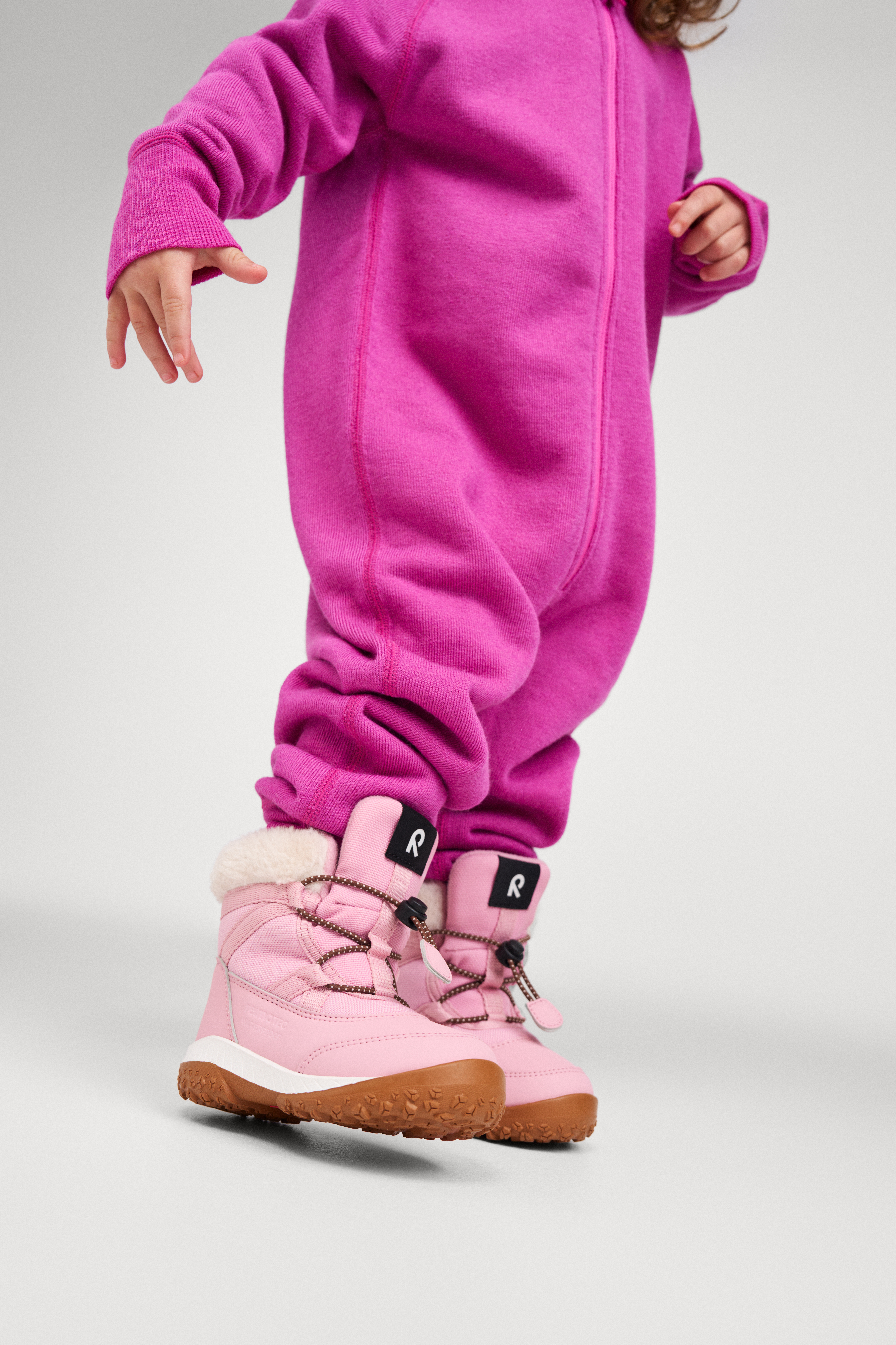 Reima Samooja Vinterstøvler, Grey Pink, 23