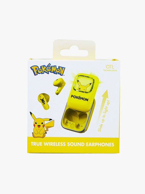 Pokémon Høretelefoner In-Ear TWS med LED Pikachu