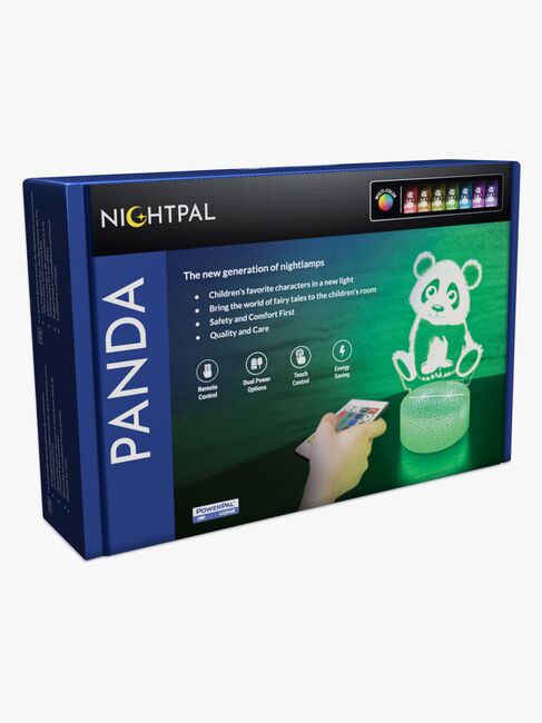 Powerpal 3D Natlampe Panda
