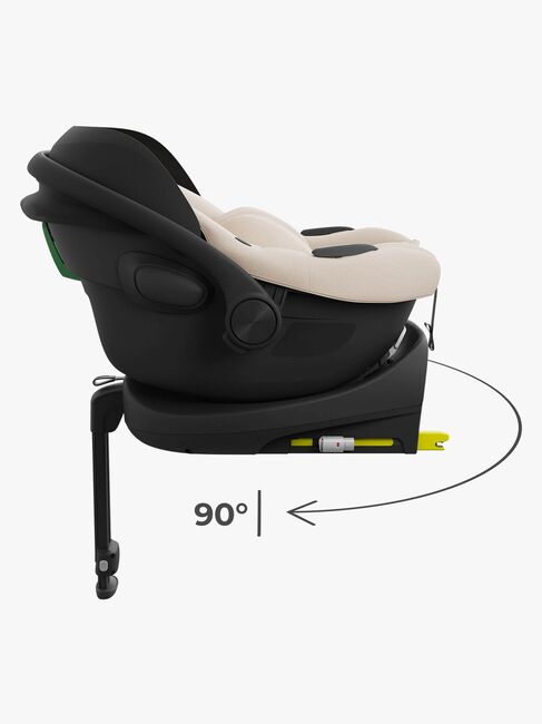 Kinderkraft I-LITE Autostol Baby inkl. ENDURA SAFE FX Base, Beige