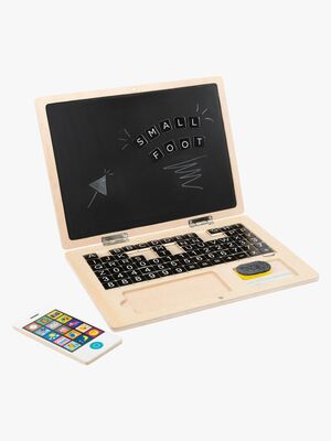 Small Foot Bærbar Computer i Træ med Magnetisk Tavle
