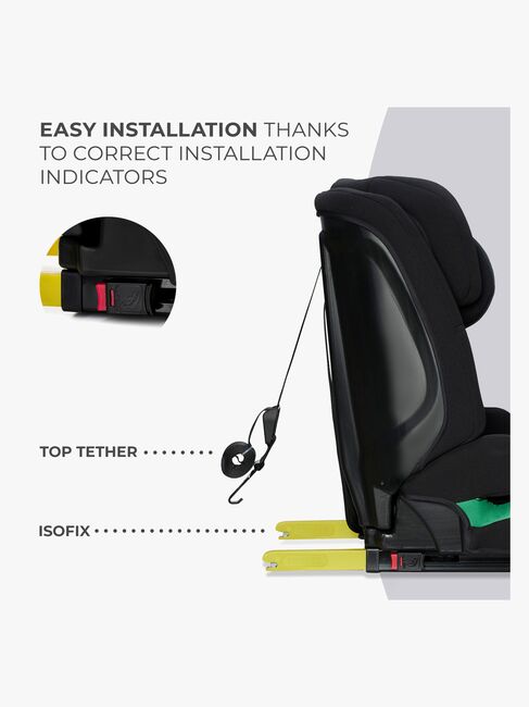 Kinderkraft SAFETY-FIX 2 I-Size Autostol, Black