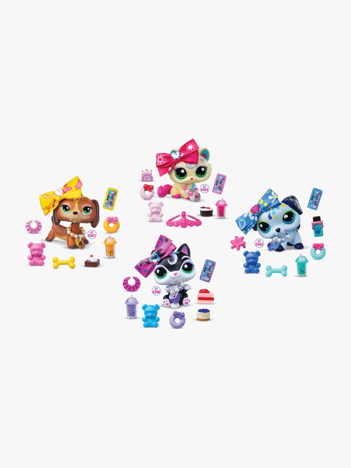 Littlest Pet Shop Legesæt Sweet And Stylish, Blandet