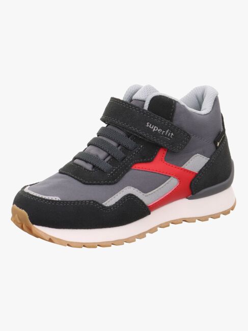 Superfit Dash Mid GTX Sneakers, Grey/Red