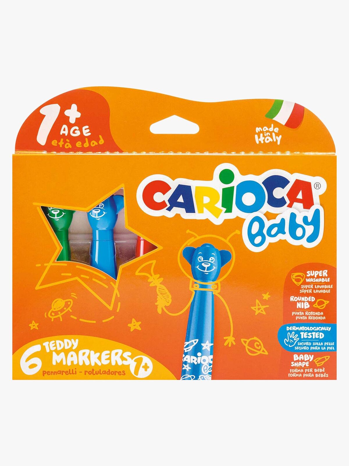 Carioca Bamsetusser 6-pak