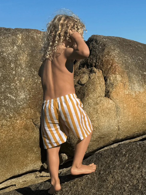 Swim Essentials Badeshorts, Flow Yellow/White