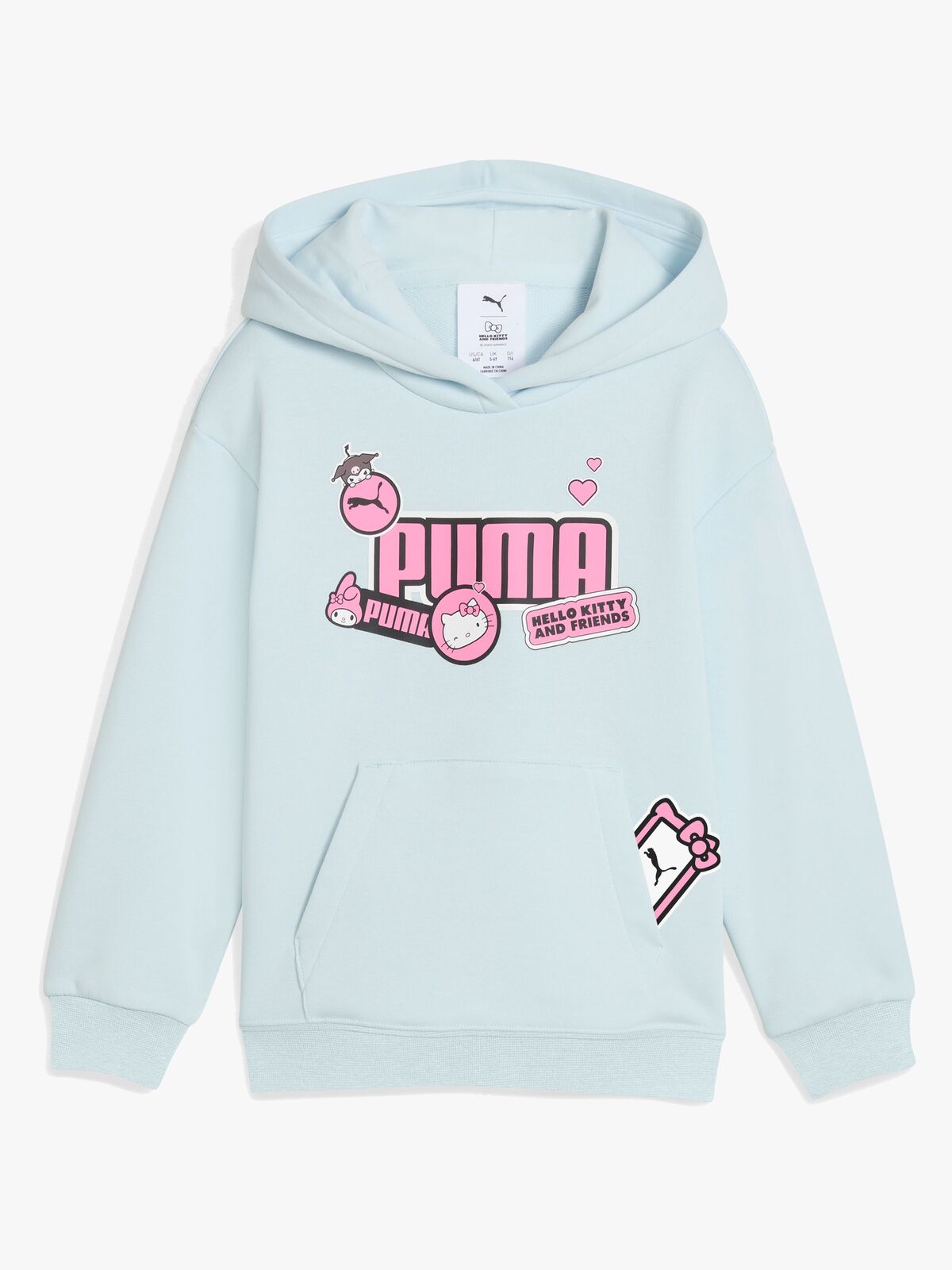 Puma Hello Kitty & Friends Hættetrøje, Sea Glass