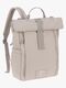 Lässig Rolltop Pusletaske Rygsæk, Taupe
