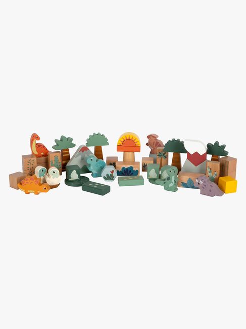 Small Foot Dino Byggeklodser i Træ 50 Stk.