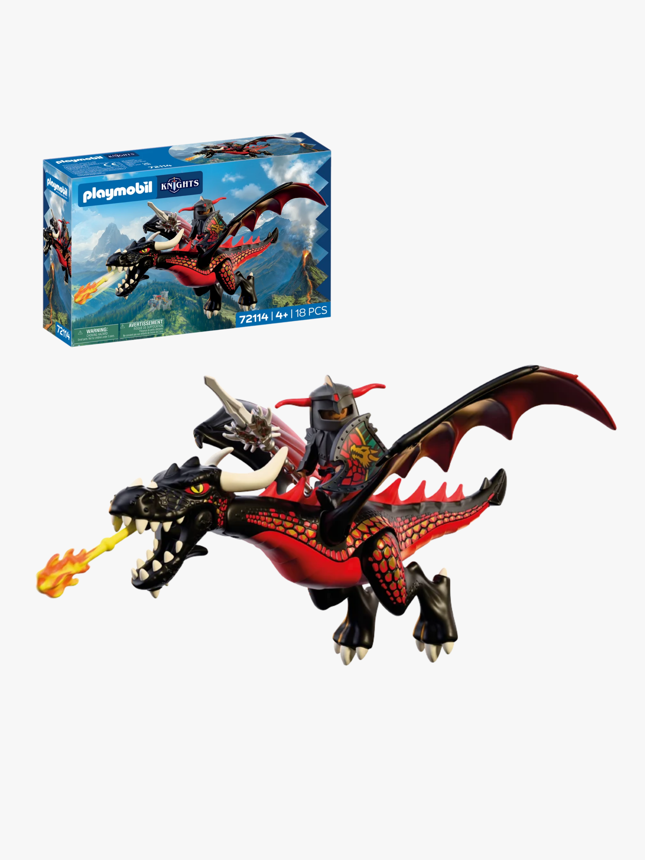 Playmobil Knights 72114 Sort Drage