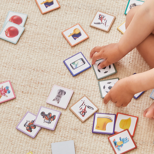 Barbo Toys My First Huskespil med Rigtige Billeder