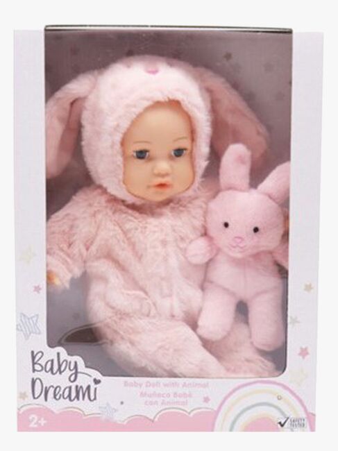 Happy Friend Luna Dukke 35 cm med Kaninkostume