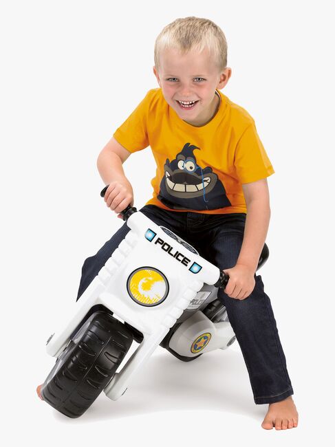 Dantoy Motorcykel Politi, Sort/Hvid