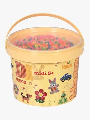 Hama Midi Spand med Perler 10000 Stk. Mix 51