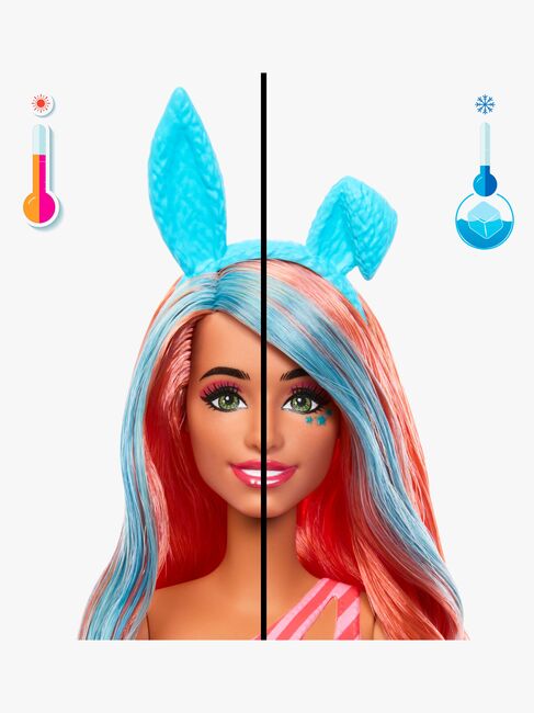 Barbie Pop Reveal Dukke Animal Party Kanin