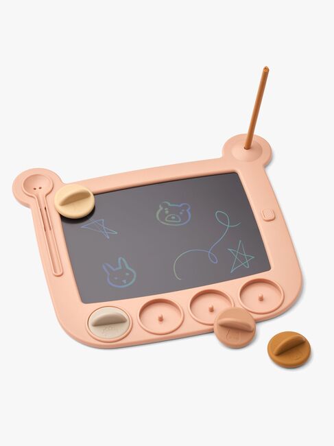 LIEWOOD Venzora Magic Tegnetavle med Stempler, Pink