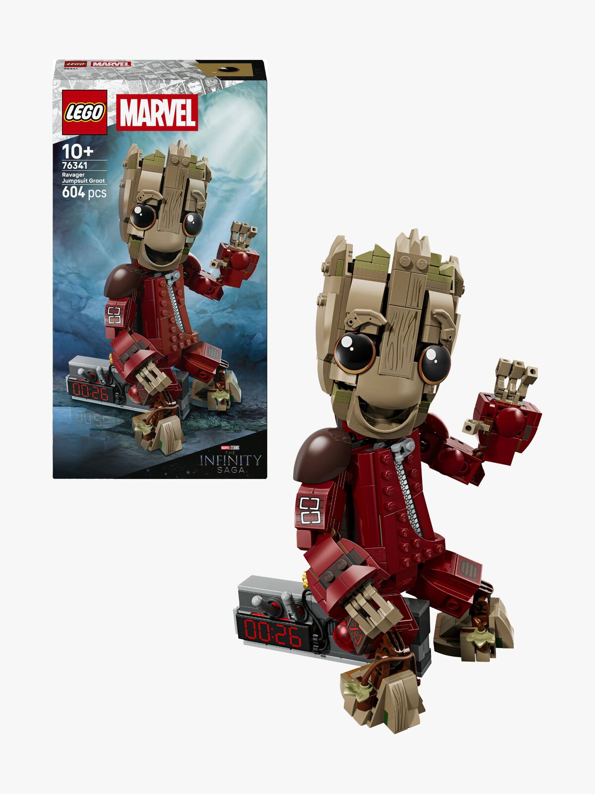 LEGO Super Heroes 76341 Groot i Ravager-dragt
