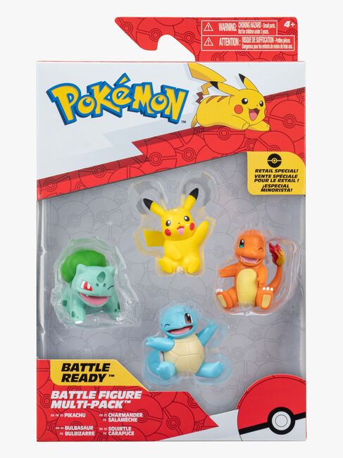 Pokémon Battle Figurer 4-Pak