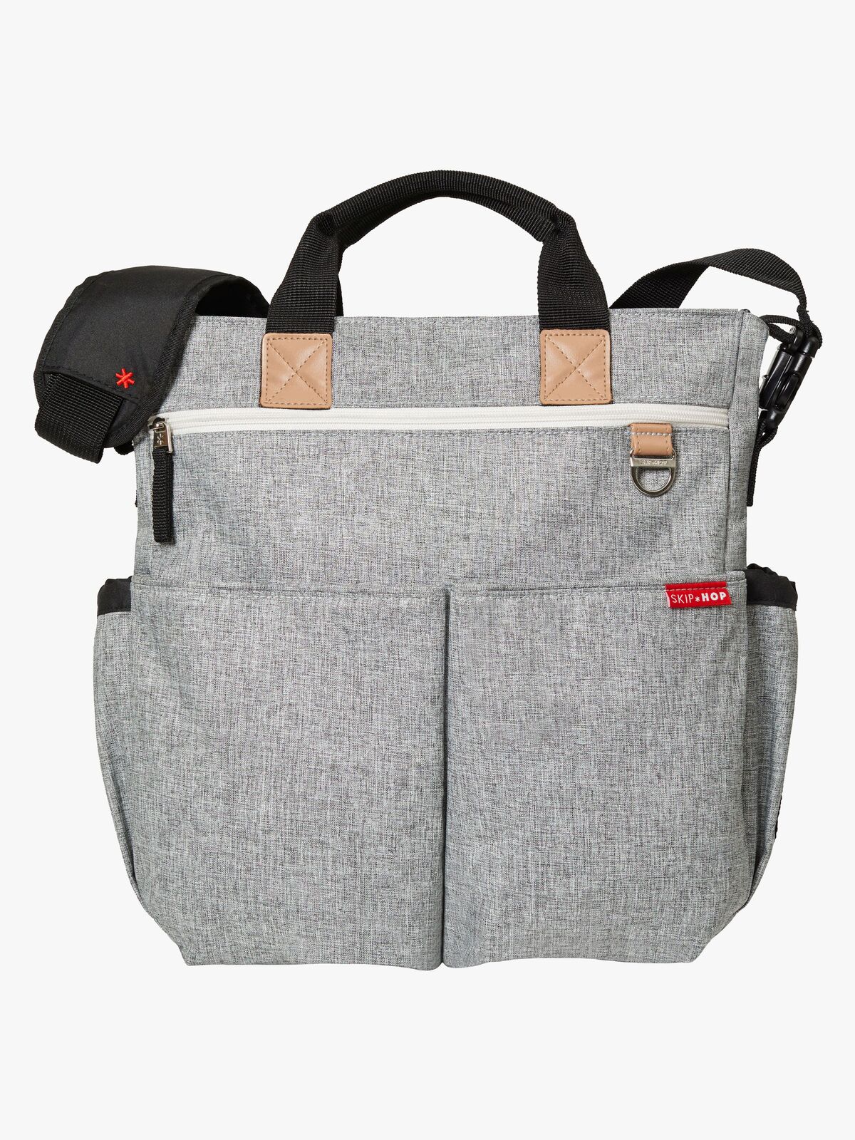 Skip Hop Duo Signature Pusletaske, Grey Melange