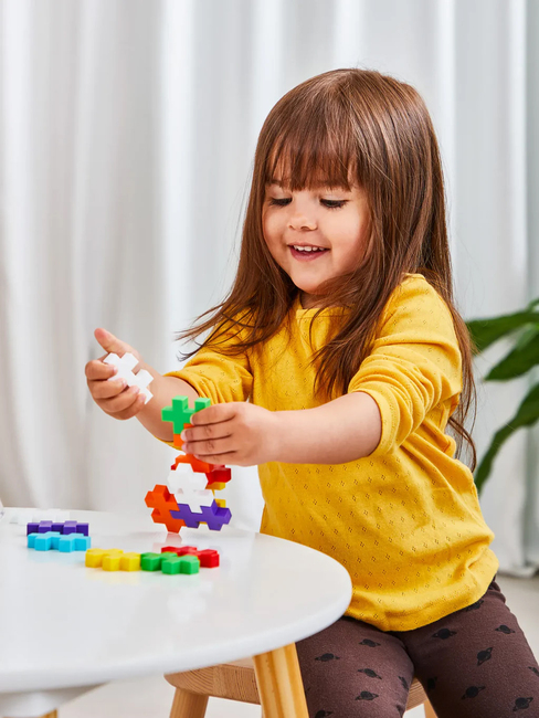 Plus-Plus BIG Byggesæt Rainbow Mix 100 Stk.