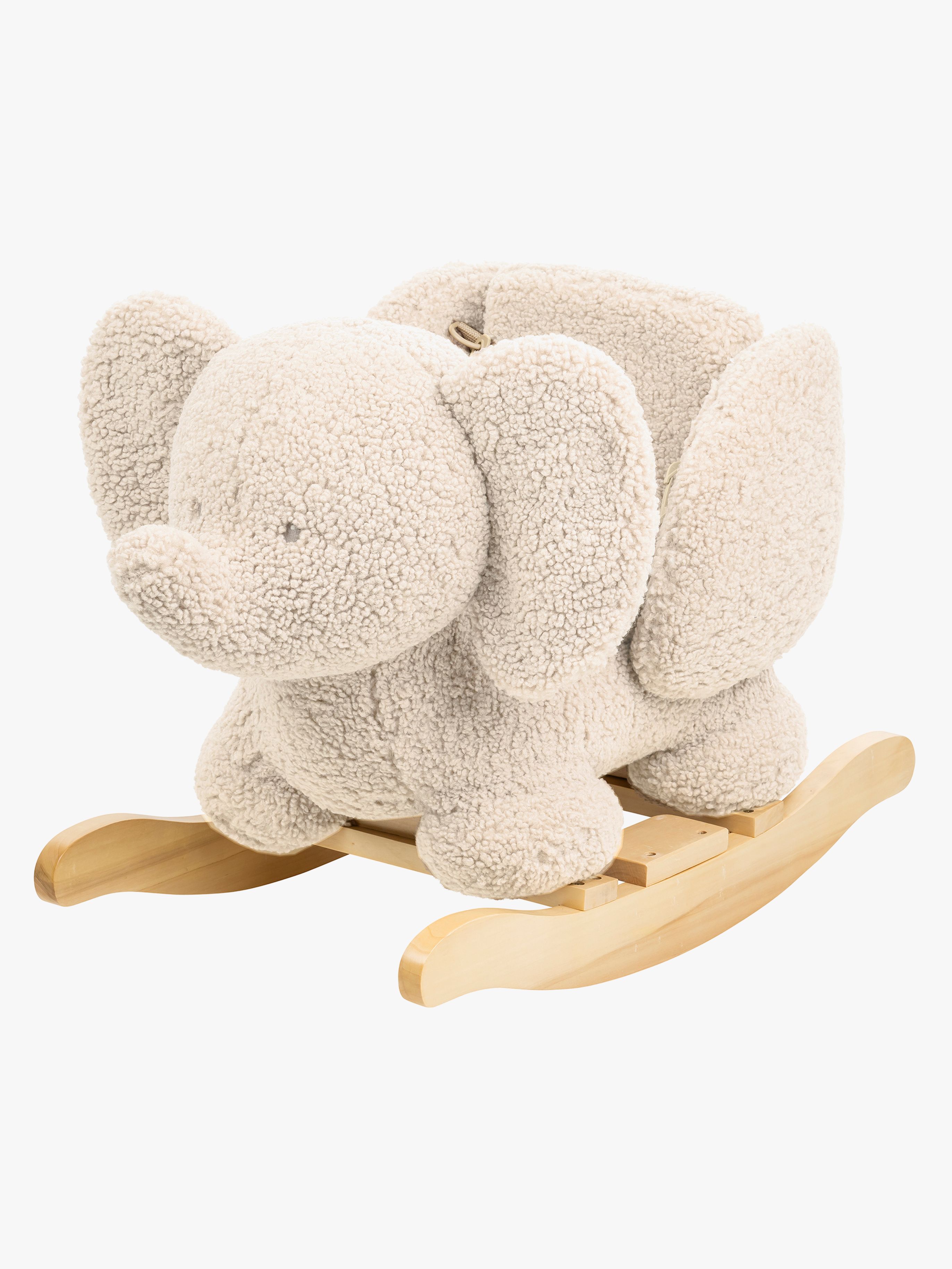 Nattou Teddy Gyngedyr Elefant, Råhvid