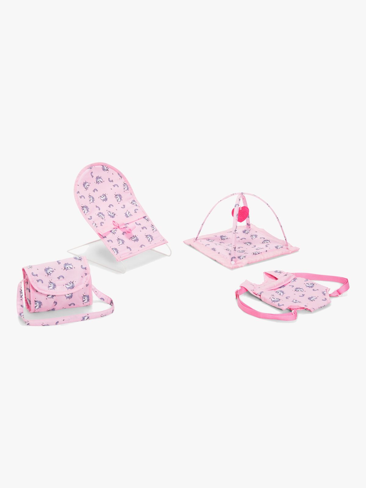 Cloudberry Castle Sæt m. Dukketilbehør Enhjørning